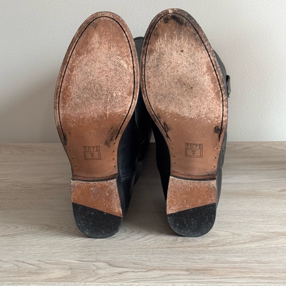 Frye Melissa Buckle Boot Extended Calf - Picture 5 of 10